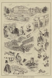 Konzervativní demonstrace ve Wakefieldu od Horace Morehen